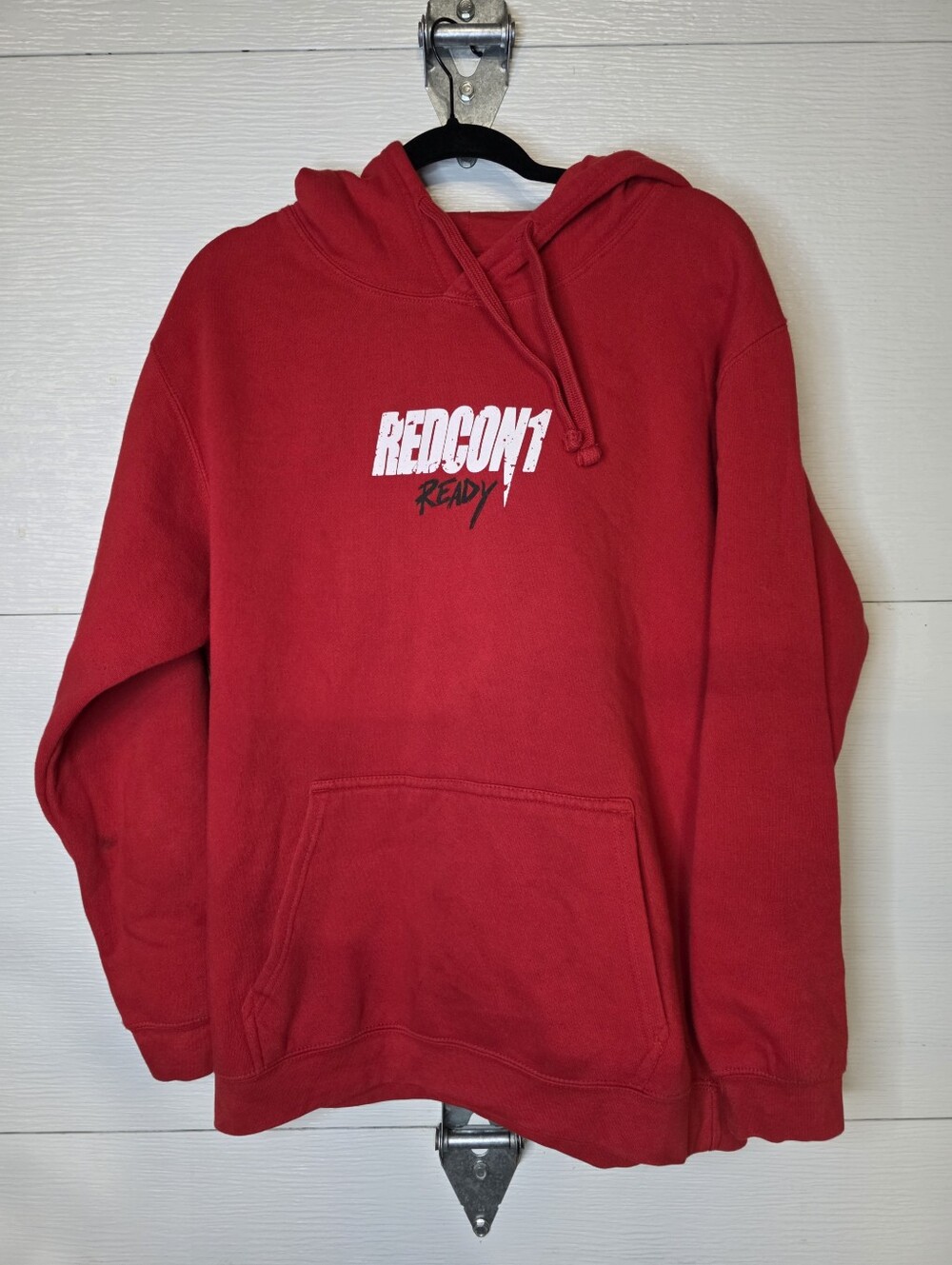 REDCON1 Ready Men's Red Pullover Hoodie